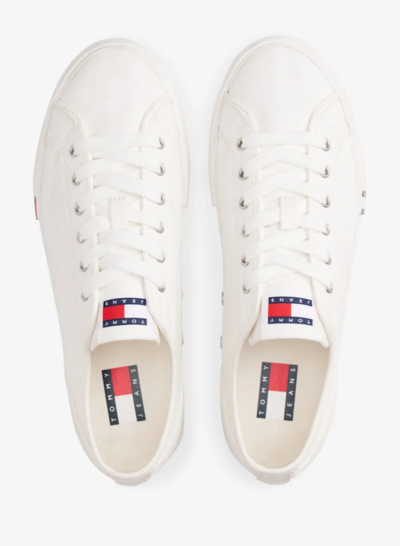 TOMMY JEANS  Archive Flag Stripe Canvas Trainers for Women | Best Price UAE